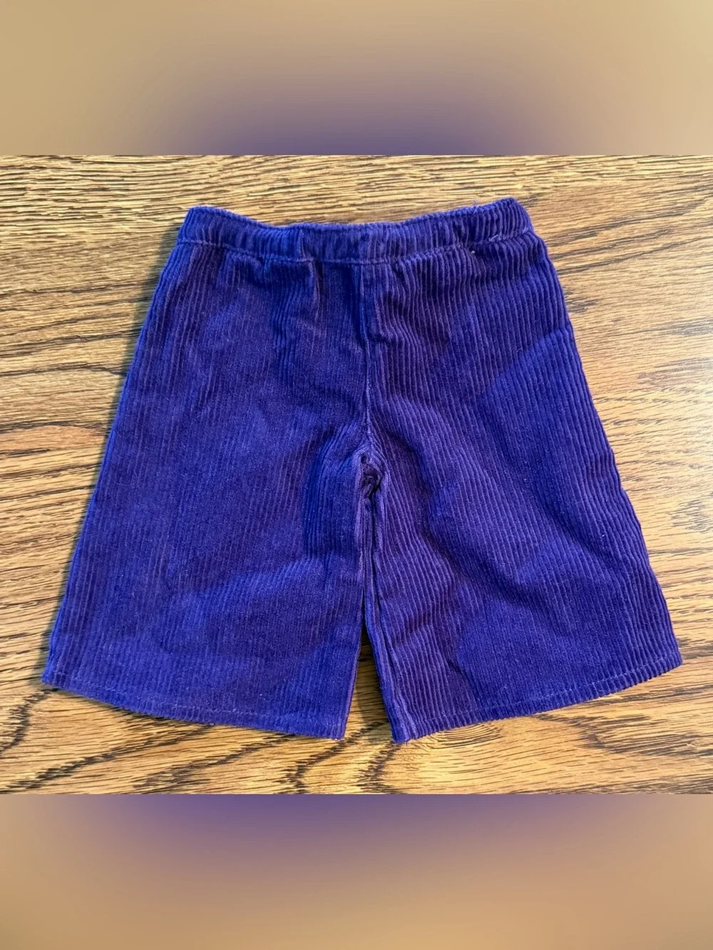 American Girl Purple Corduroy Gaucho Pants, Doll Size